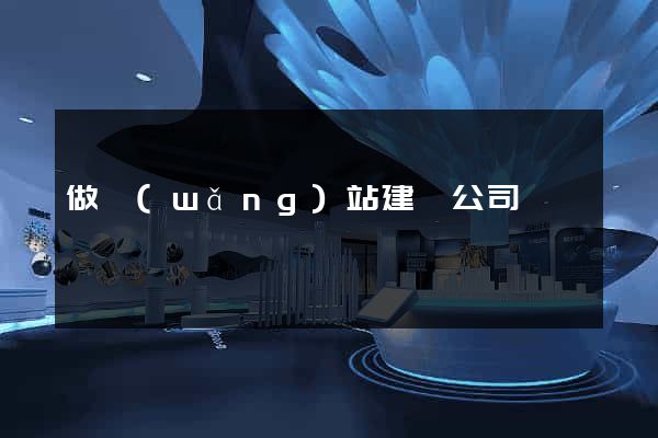 做網(wǎng)站建設公司