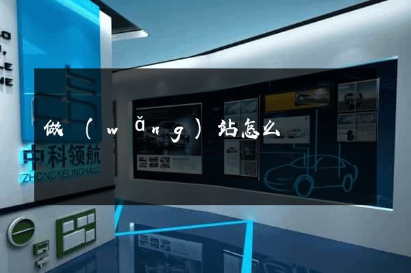 做網(wǎng)站怎么