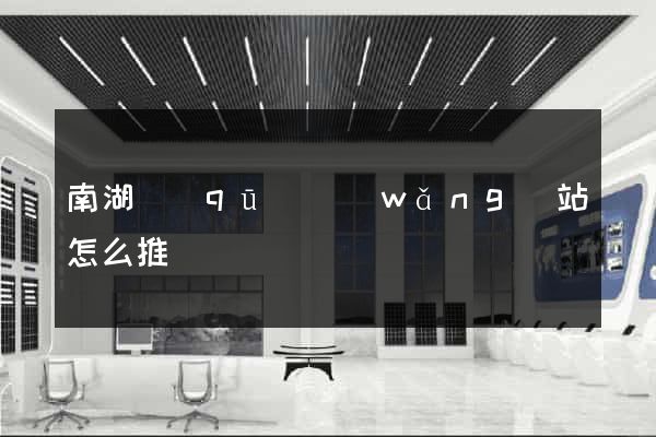 南湖區(qū)網(wǎng)站怎么推廣