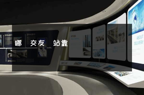 哪個交友網站靠譜