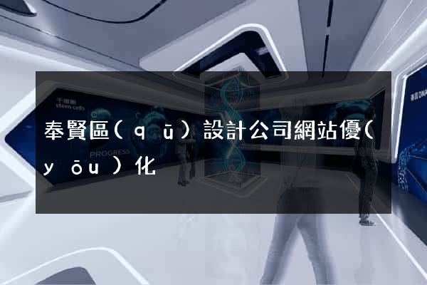 奉賢區(qū)設計公司網站優(yōu)化