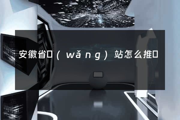 安徽省網(wǎng)站怎么推廣