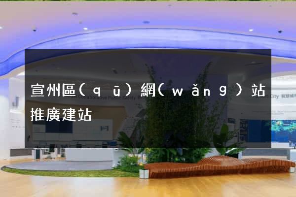 宣州區(qū)網(wǎng)站推廣建站