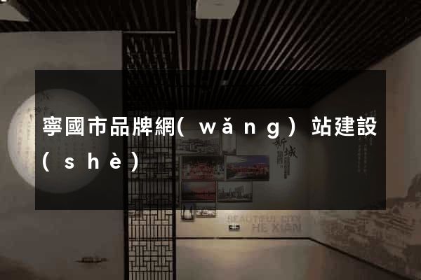 寧國市品牌網(wǎng)站建設(shè)