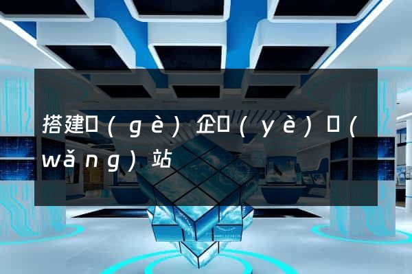 搭建個(gè)企業(yè)網(wǎng)站