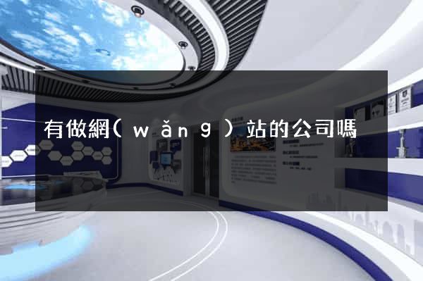 有做網(wǎng)站的公司嗎