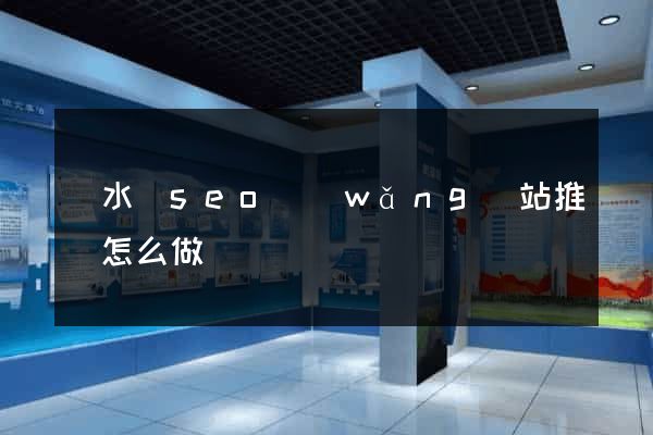 漣水縣seo網(wǎng)站推廣怎么做