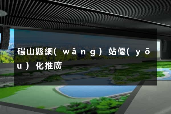 碭山縣網(wǎng)站優(yōu)化推廣