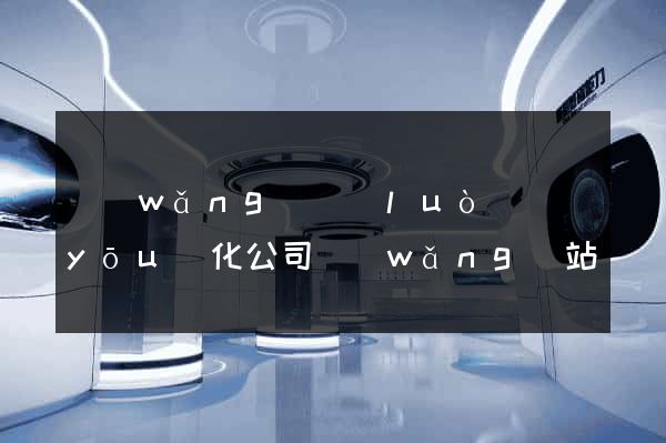 網(wǎng)絡(luò)優(yōu)化公司網(wǎng)站