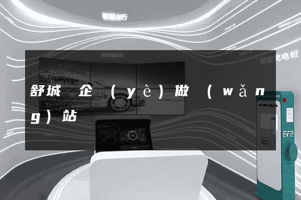 舒城縣企業(yè)做網(wǎng)站