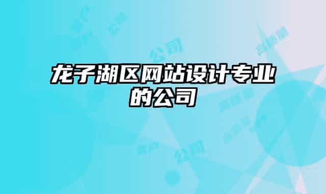 龍子湖區(qū)網(wǎng)站設計專業(yè)的公司